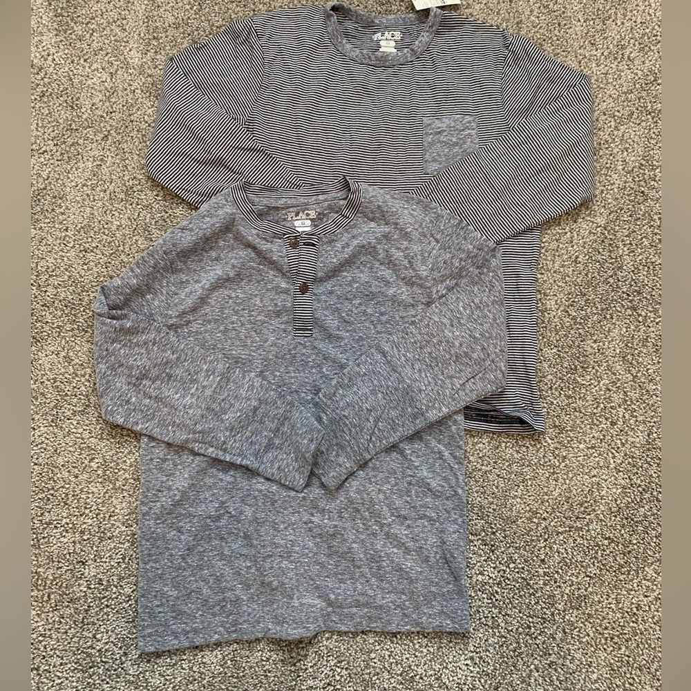 Children’s place size 7/8 Medium longsleeve shirts